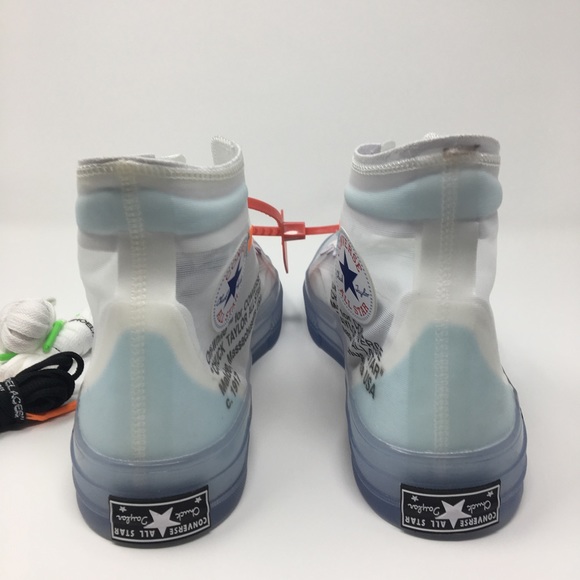 Off White X Converse Chuck Taylor Size 11 - Picture 3 of 4